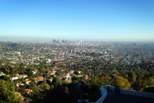 Downtown L.A. view