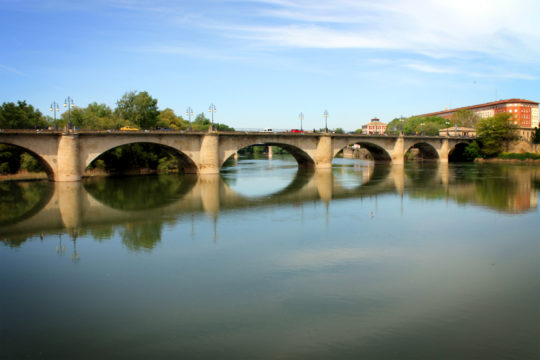 Ebro River, Logroño, La Rioja, Spain