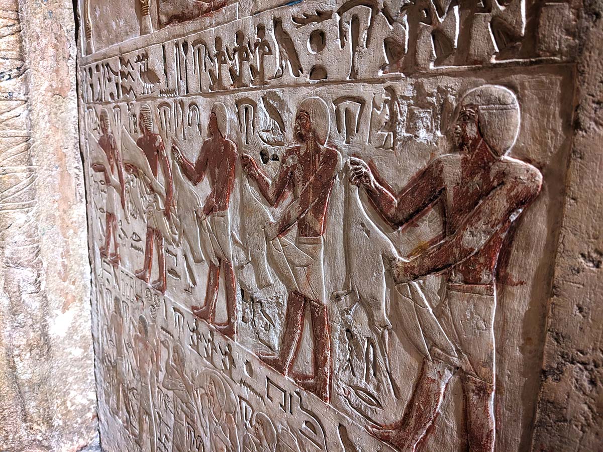 Carvings, Egyptian Museum, Cairo