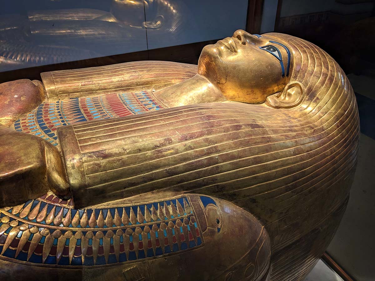 Sarcophagus, Egyptian Museum, Cairo